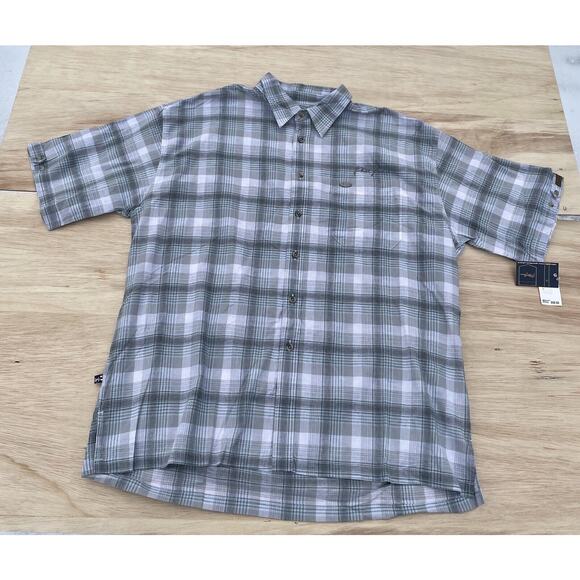 Vintage Phat Farm Button Up‎ Shirt Short Sleeve Men's Size: XL - Picture 1 of 8